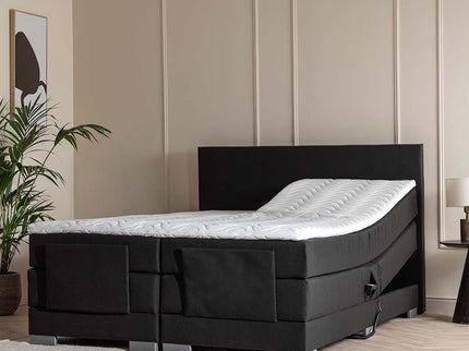 Elektrische Boxspringset Julia - Zwart 90 x 210