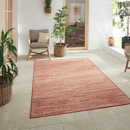 Elle Decoration Dubbelzijdig vloerkleed Mélange - Terra