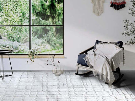 Elle Decoration Gallery Vloerkleed Artistique - Crème Wit