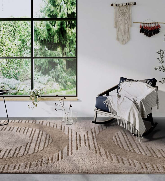 Elle Decoration Gallery Vloerkleed Bartoux - Beige