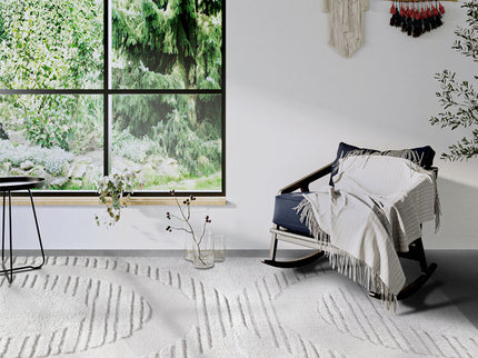 Elle Decoration Gallery Vloerkleed Bartoux - Crème Wit