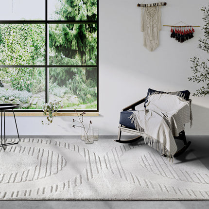 Elle Decoration Gallery Vloerkleed Bartoux - Crème Wit