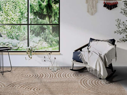 Elle Decoration Gallery Vloerkleed Chappe - Beige
