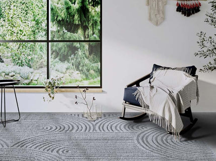 Elle Decoration Gallery Vloerkleed Chappe - Lichtgrijs