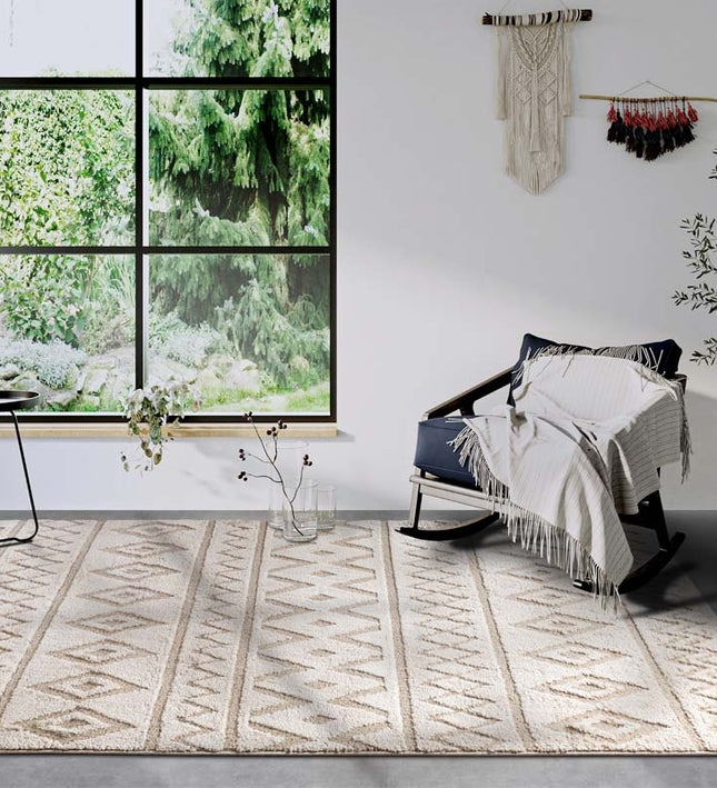 Elle Decoration Gallery Vloerkleed Itinerance - Beige