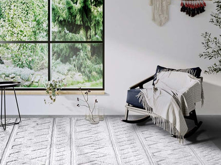 Elle Decoration Gallery Vloerkleed Itinerance - Crème Wit