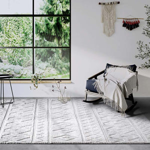 Elle Decoration Gallery Vloerkleed Itinerance - Crème Wit