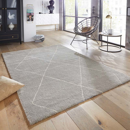 Elle Decoration New York Vloerkleed Massy - Grijs