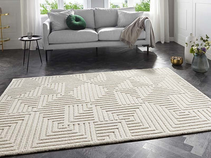 Elle Decoration New York Vloerkleed Mindanao  - Creme