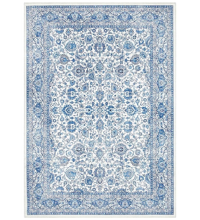 Elle Decoration Vloerkleed Maschad - Blauw