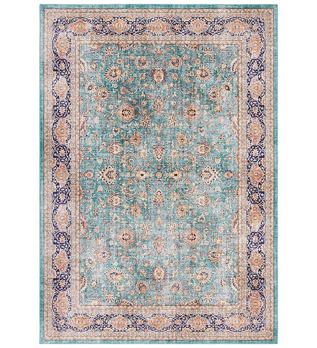 Elle Decoration Vloerkleed Maschad - Turquoise