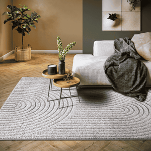 Elle Decoration Vloerkleed Panglao - Lichtgrijs