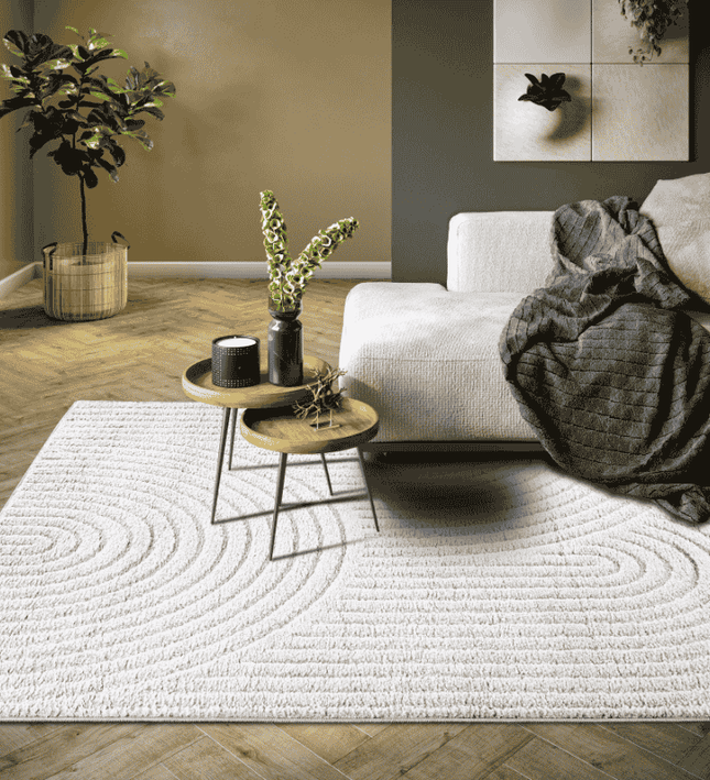 Elle Decoration Vloerkleed Panglao - Wit