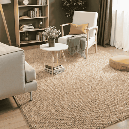 Elle Decoration Vloerkleed Rocco - Bruin