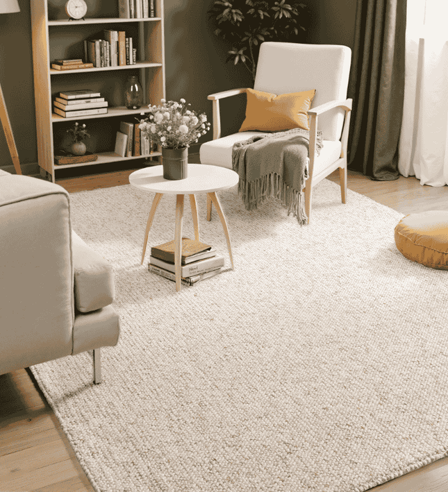 Elle Decoration Vloerkleed Rocco - Creme