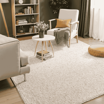 Elle Decoration Vloerkleed Rocco - Creme