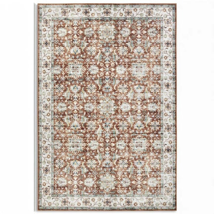 Elle Decoration Vloerkleed Saveh - Rood/creme