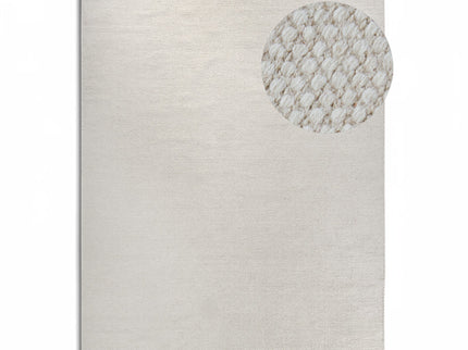 Elle Decoration Wollen vloerkleed Dehli Pradesh - Natural Wit