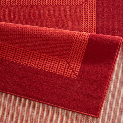 Vloerkleed Band Rechthoekig - rood