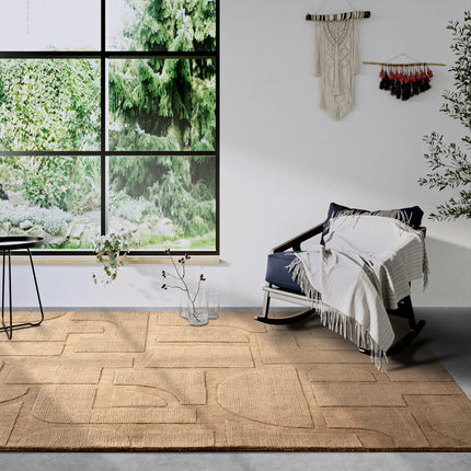 Vloerkleed Alexis Rechthoekig - Beige