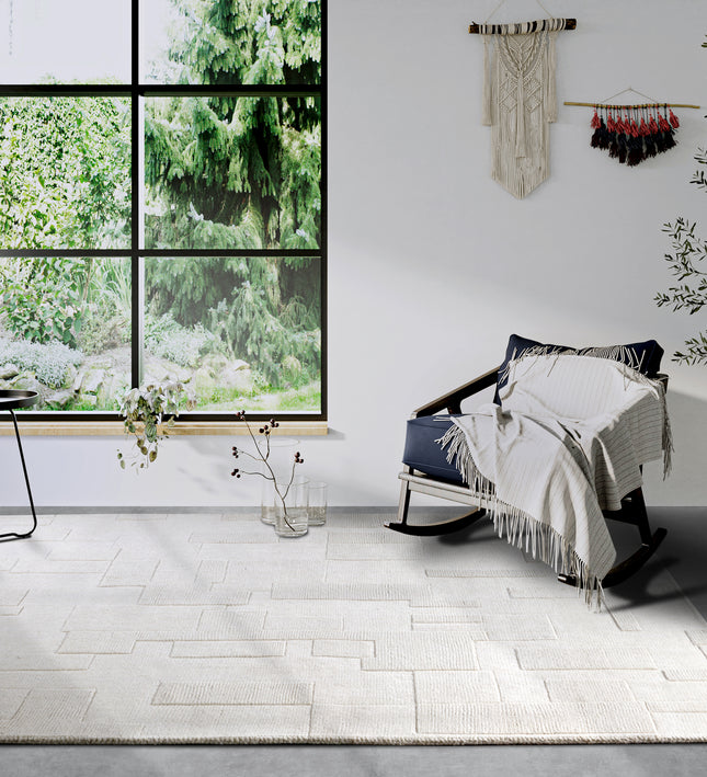 Vloerkleed Wilhelmine Rechthoekig - Creme