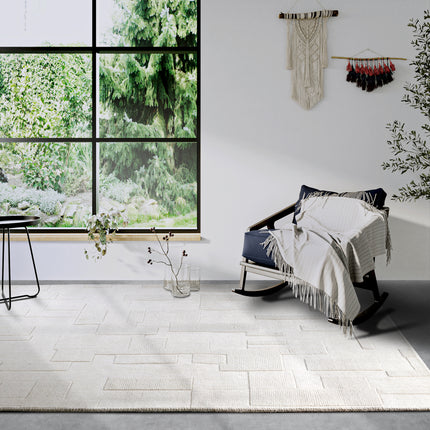 Vloerkleed Wilhelmine Rechthoekig - Creme