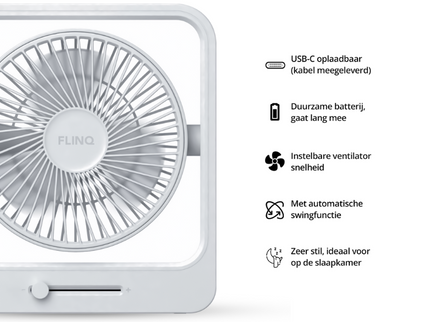 FlinQ Coolcube - Tafelventilator