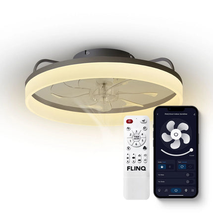 Smart Plafondventilator AeroGlow met Verlichting