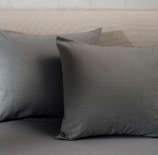 Fresh and Co 2-PACK Kussensloop Flanel