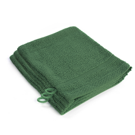 VOORDEEL Badtextielset - Groen, Grijs en Terra