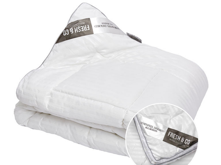 Fresh and Co Dekbed - Hotel Stripe Micro Dons - All-Season