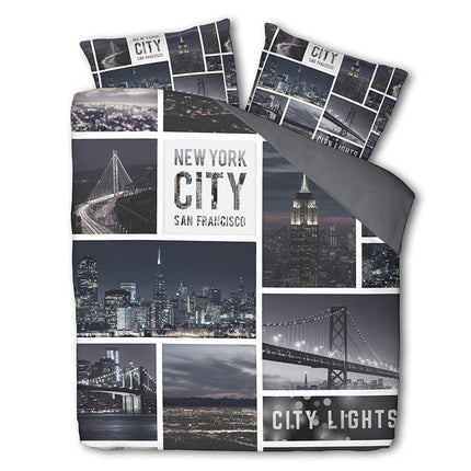 Fresh and Co Dekbedovertrek City Lights