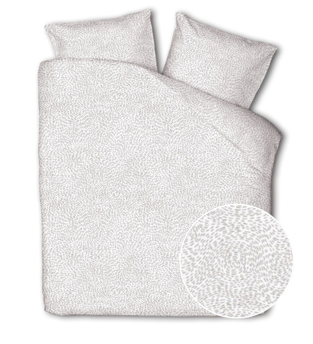 Fresh and Co Dekbedovertrek Devotion - Wit