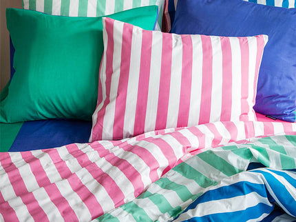 Fresh and Co Dekbedovertrek Katoen - Annefleur - Kobalt