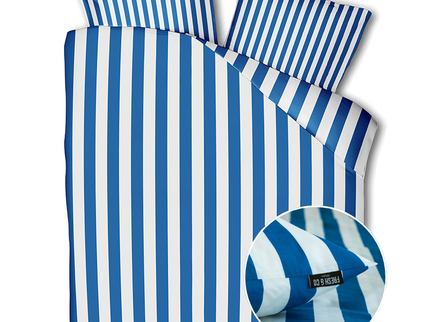 Fresh and Co Dekbedovertrek Katoen - Annefleur - Kobalt