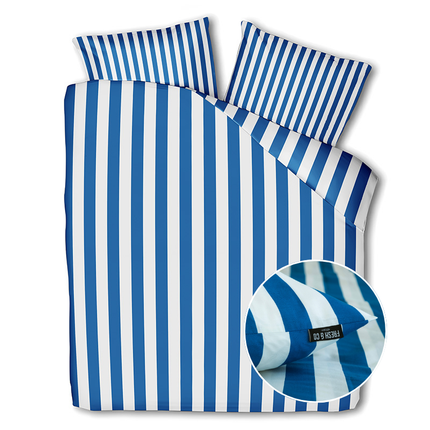 Fresh and Co Dekbedovertrek Katoen - Annefleur - Kobalt