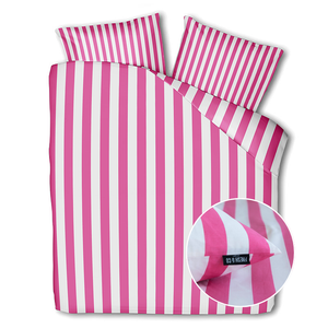 Fresh and Co Dekbedovertrek Katoen - Annefleur - Roze