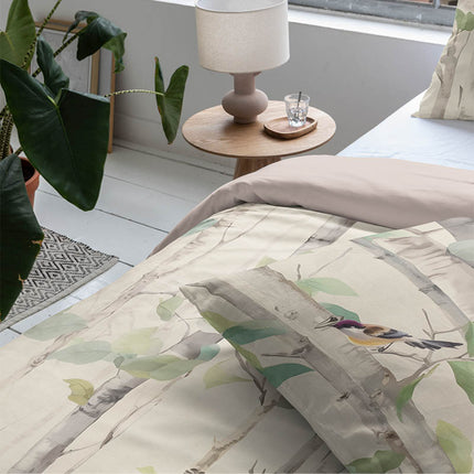 Fresh and Co Dekbedovertrek Katoen-Satijn - Birch & Birds