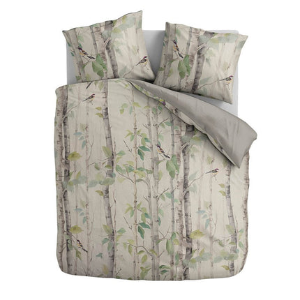 Fresh and Co Dekbedovertrek Katoen-Satijn - Birch & Birds