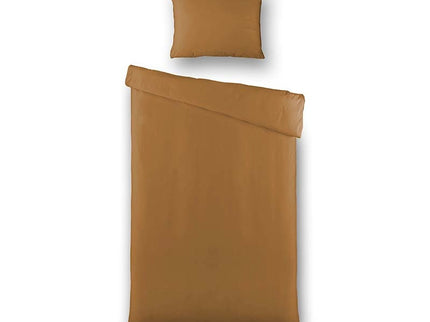 Fresh and Co Dekbedovertrek Silk Satin - Bruin