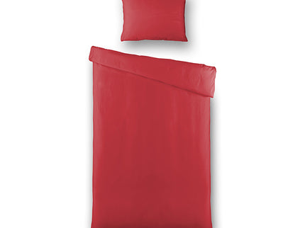 Fresh and Co Dekbedovertrek  Silk Satin - Rood