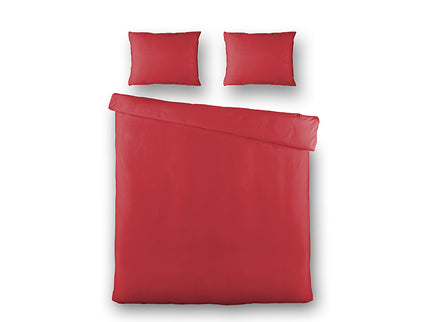 Fresh and Co Dekbedovertrek  Silk Satin - Rood