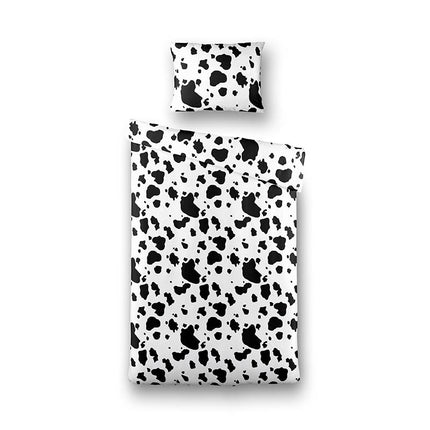 Fresh and Co Dekbedovertrek Teddy Kids - Cow