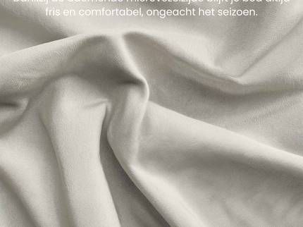 Fresh and Co Dekbedovertrek Teddy - Off White