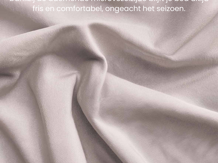Fresh and Co Dekbedovertrek Teddy - Roze