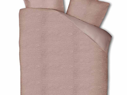 Fresh and Co Dekbedovertrek Teddy - Taupe