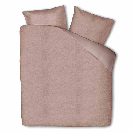 Fresh and Co Dekbedovertrek Teddy - Taupe