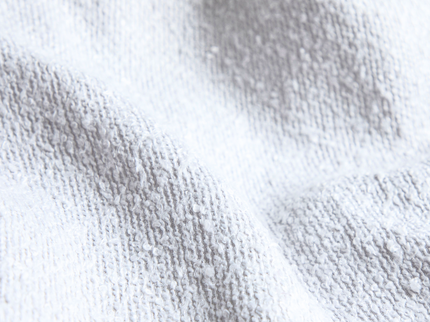 Fresh and Co Gordijnen Bouclé - Haken of Ringen - Off-White