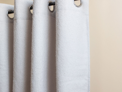 Fresh and Co Gordijnen Bouclé - Haken of Ringen - Off-White