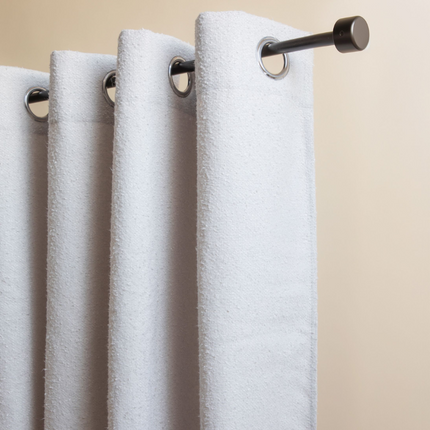 Fresh and Co Gordijnen Bouclé - Haken of Ringen